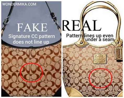 real vs fake coach bag|coach bag with serial number.